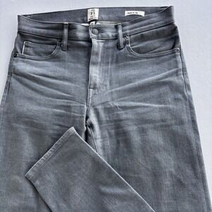 Hiroshi Kato The Pen Slim Selvedge Jeans Mens 31 Gray Raw Stretch Denim Made USA